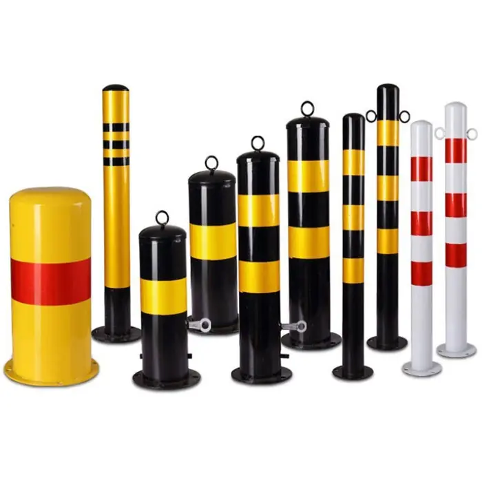 Fixed & Removable Steel Road Parking Delineator Post