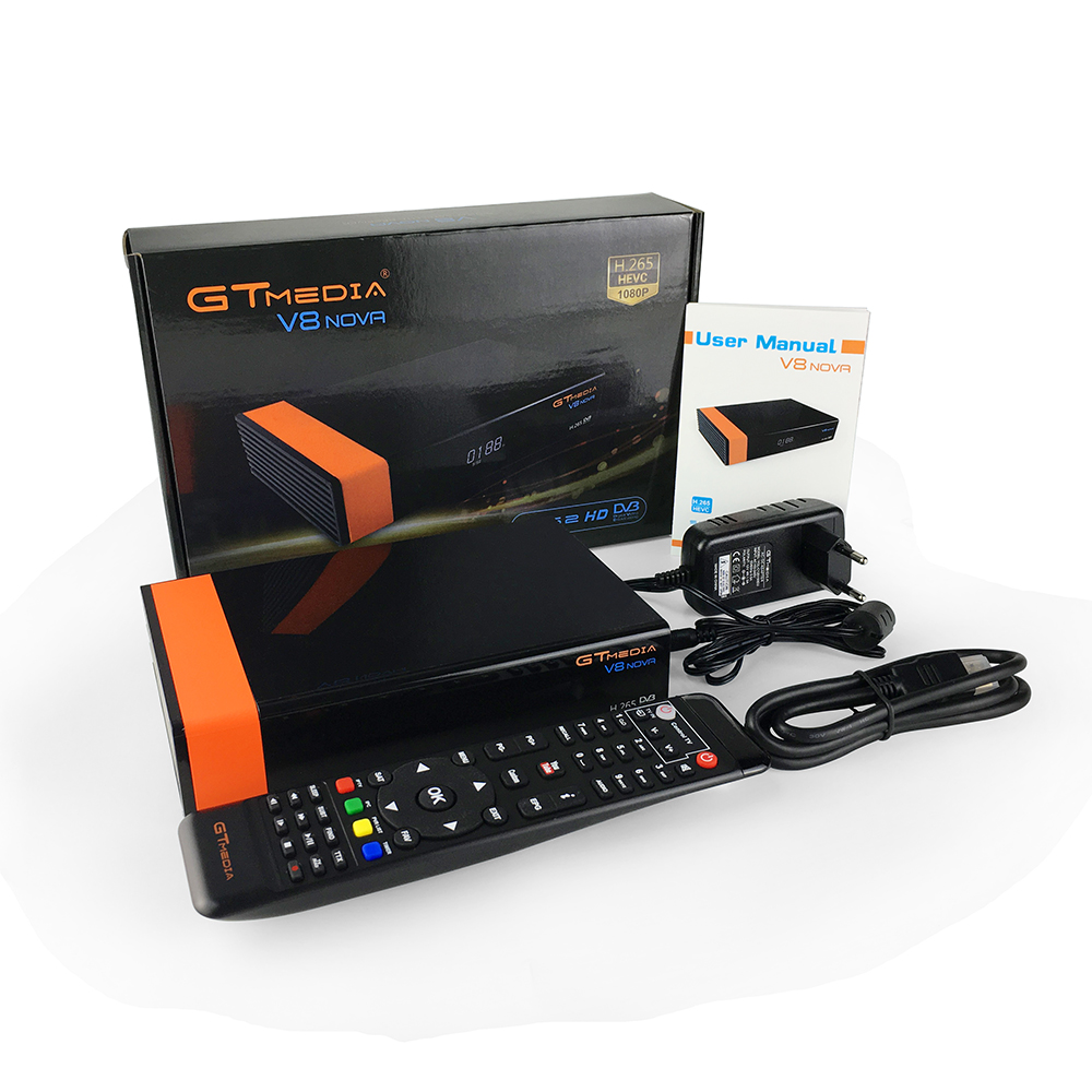 GTMedia V8 Nova DVB-S2 Freesat спутниковый ресивер H.265 встроенный WIFI