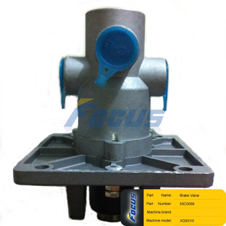 Фронтальный погрузчик XG931II XG931III XG931H, запасные части, тормозной клапан 55C0058 JL990109XG30