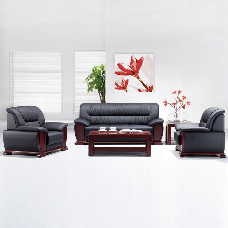 HF056 диван для гостиной офиса из массива дерева и кожи chesterfield диван cama set