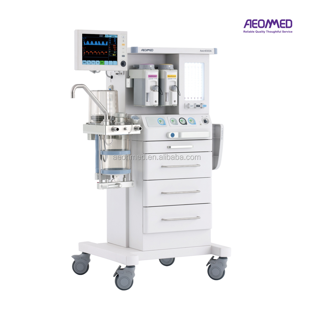 Многофункциональный анестезирующий аппарат ICU Aeon8300, рабочая станция для анестезии с вентилятором, одобрен се