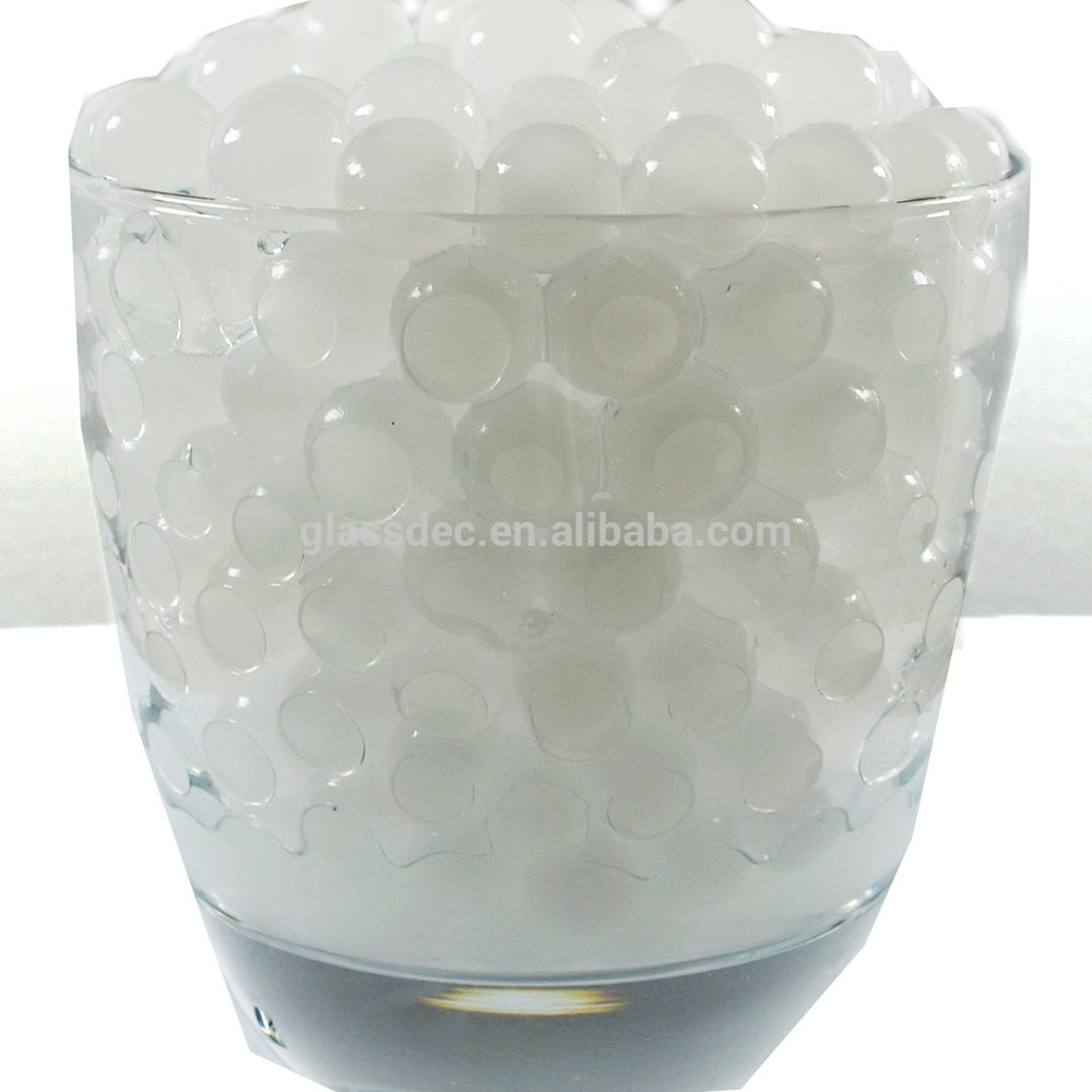 White water pearl hydro gel beads crystal soil