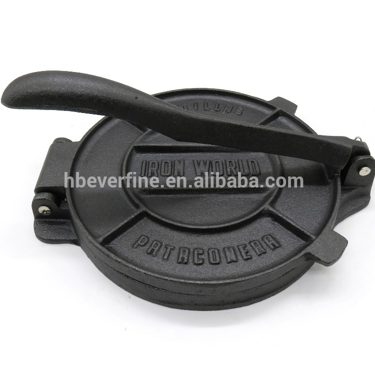 6inch 7inch 8inch cast iron tortilla press factory