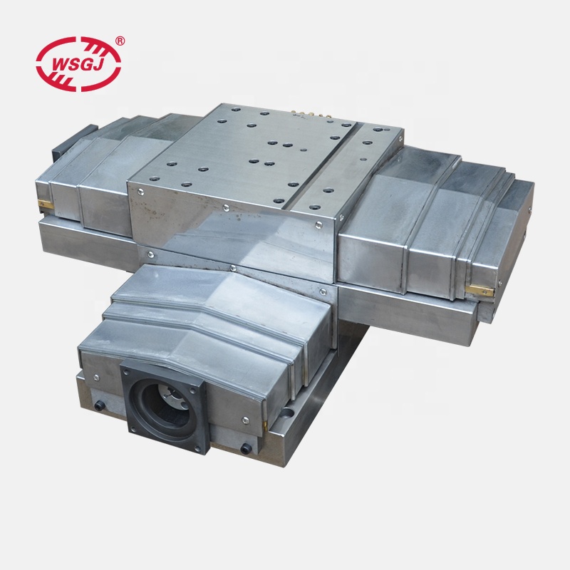 Чугунный прецизионный двухосевой стол xy cross slide cnc с шаговым серводвигателем