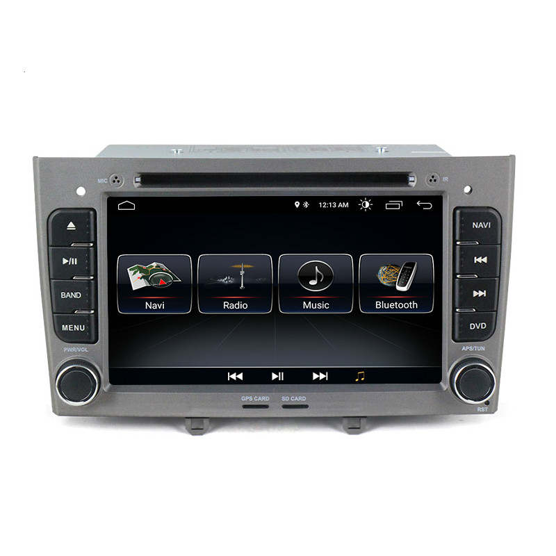 Автомобильный четырехъядерный dvd-проигрыватель MEKEDE, 7 дюймов, 2 DIN, Android 8,1, с CAN-BUS, Wi-Fi, gps, радио, стерео, медиаплеер для Peugeot 408 308