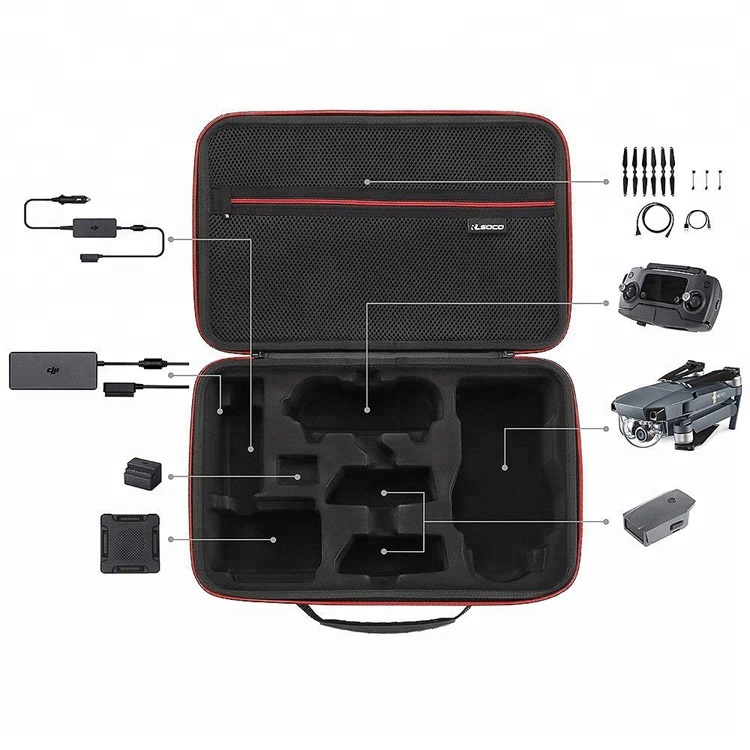 RLSOCO Пользовательский EVA чехол для DJI Mavic Pro с предварительно вырезанной вставкой из пены