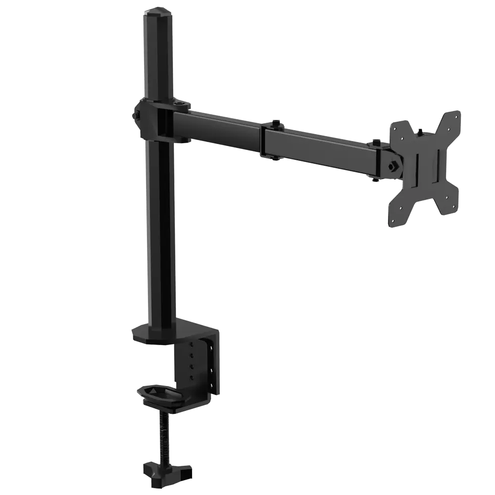 2022 High Quality LCD LED Desk Single Monitor Mount Arm Monitor Stand Bracket with Tilt and Swivel