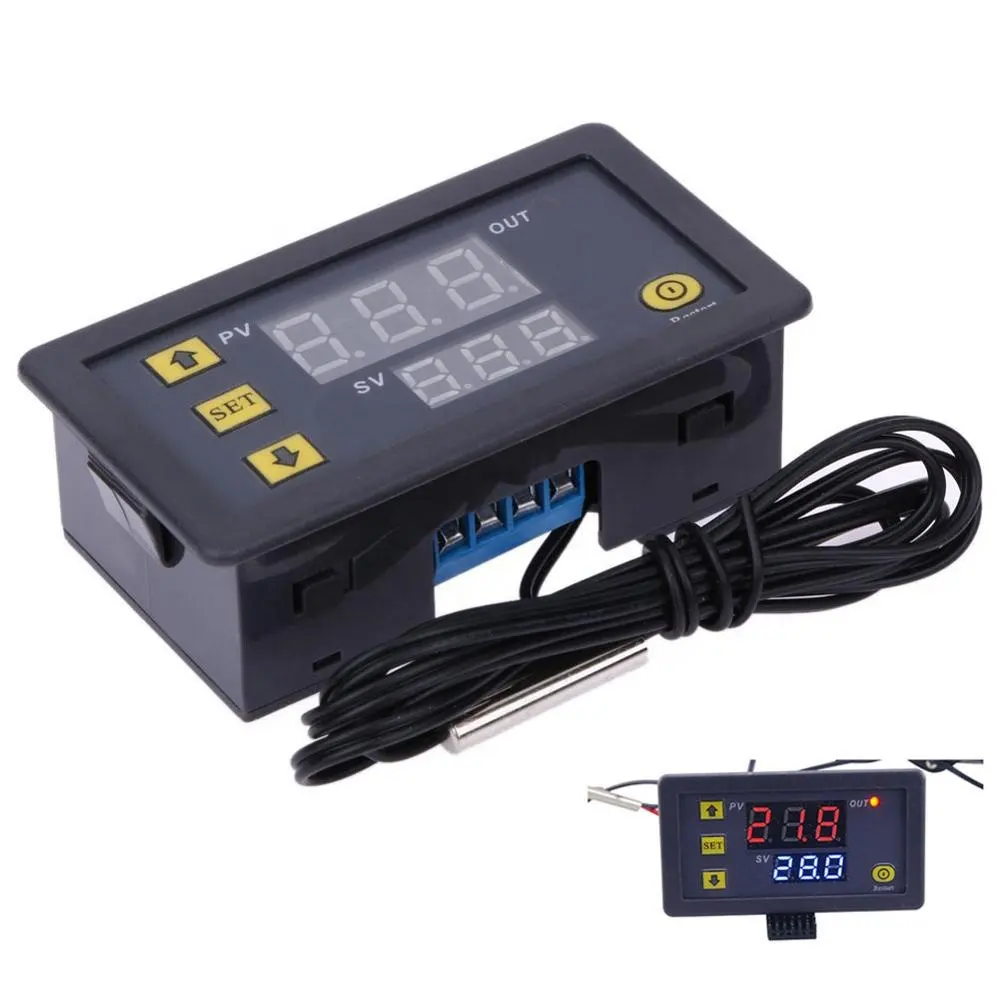 W3230 High Precision Temperature Controller Digital Display Temperature Controller Module Temperature Switch W3230