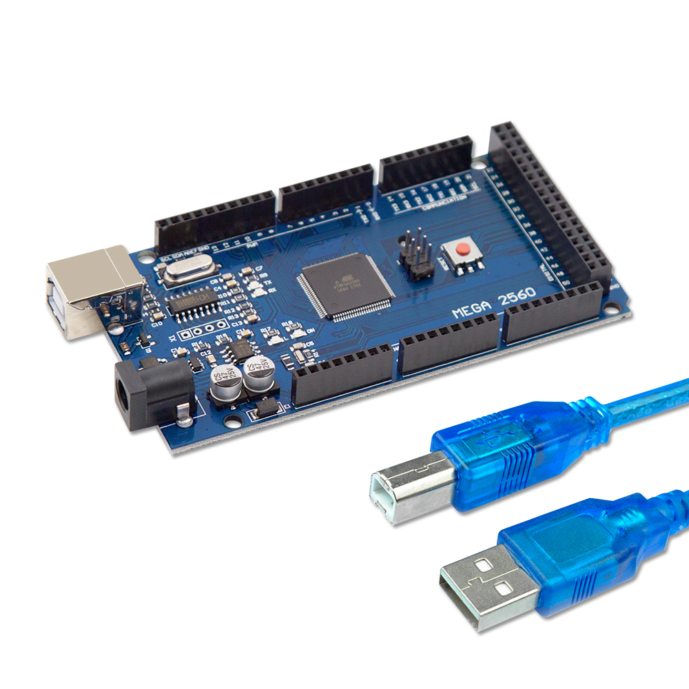 Комплект для 3D-принтера с ЧПУ для Arduino Mega 2560 R3 + контроллер RAMPS 1,4 + ЖК-дисплей 12864 + 6 ограничителей хода + 5 A4988