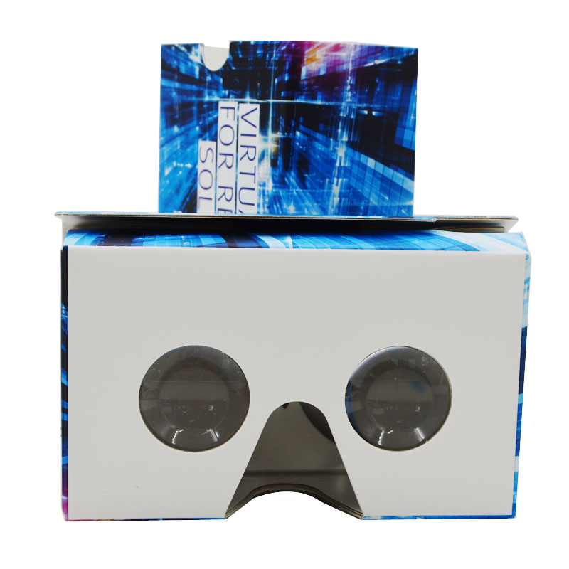 Лидер продаж, картон 3d vr с пользовательским логотипом 2,0 VR для мобильного телефона