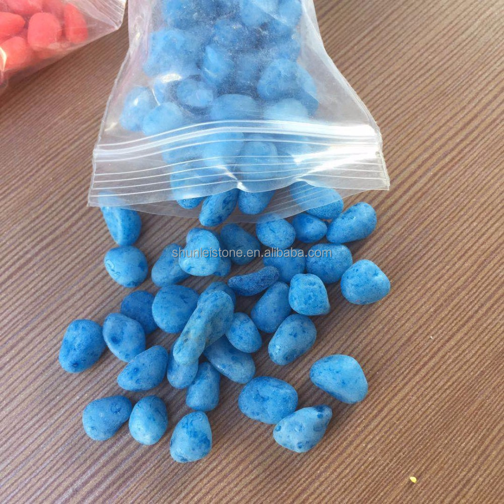 Декоративные окрашенные галька камень
