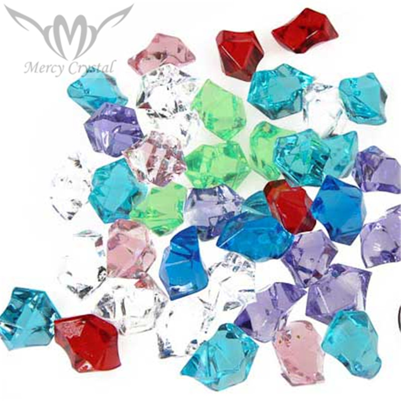 Wedding Favor Party Acrylic Crystal Rock Ice Confetti For Table Scatter Vase Filler