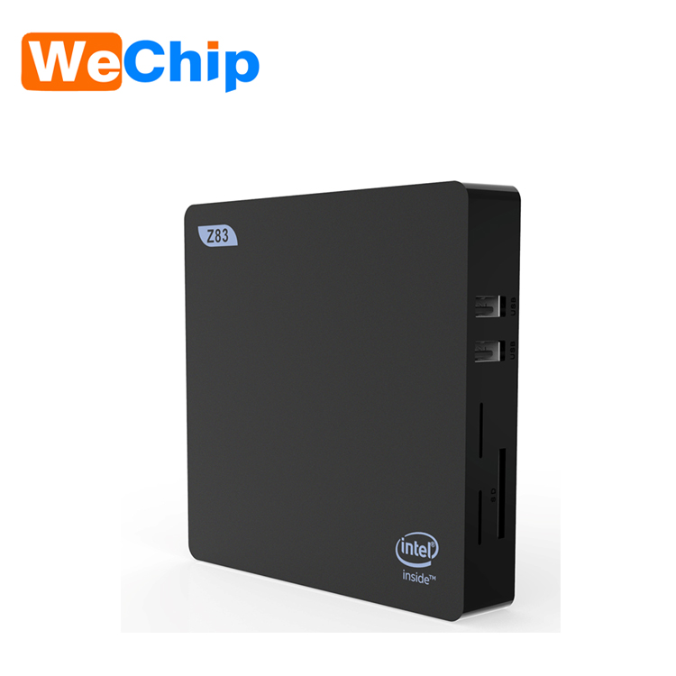 Wechip мини ПК оригинальный ветер 10 ТВ коробка Vga порты и разъёмы 2 г 32 мини Windows10 Z83-V