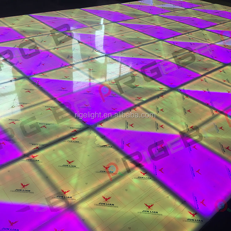Свет этапа 1*1 м rgb led танцпол свет
