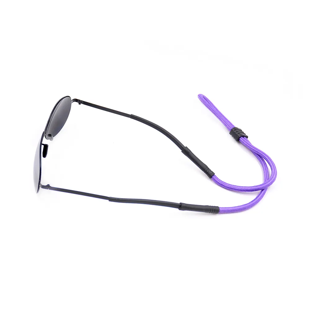 Wearing comfortable adjustable elastic sports glasses fixed cord