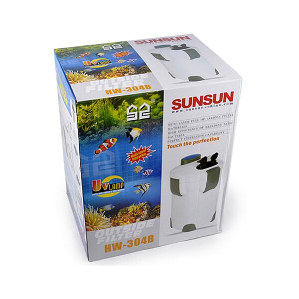SUNSUN HW-304B УФ канистровый фильтр для аквариума внешний фильтр для рыбной системы фильтрации