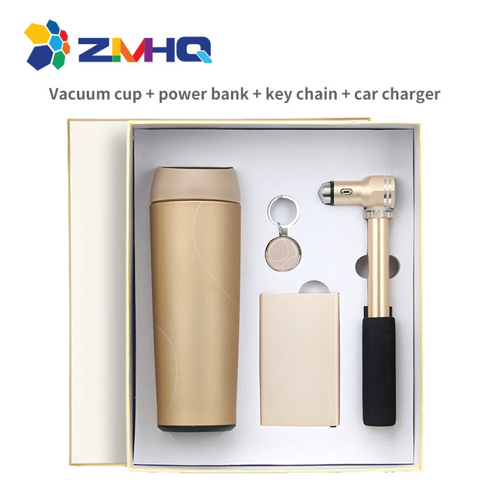 Подарочный набор Брелок Power Bank автомобильное зарядное устройство вакуумного