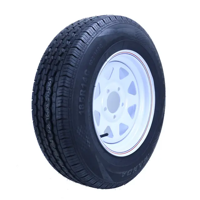 China Wholesale 185R14C 8pr trailer tire and wheel