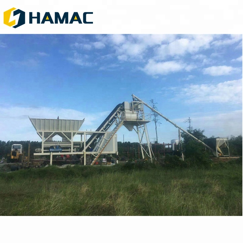 Бетоносмесительная установка YHZS35 для продажи в Китае