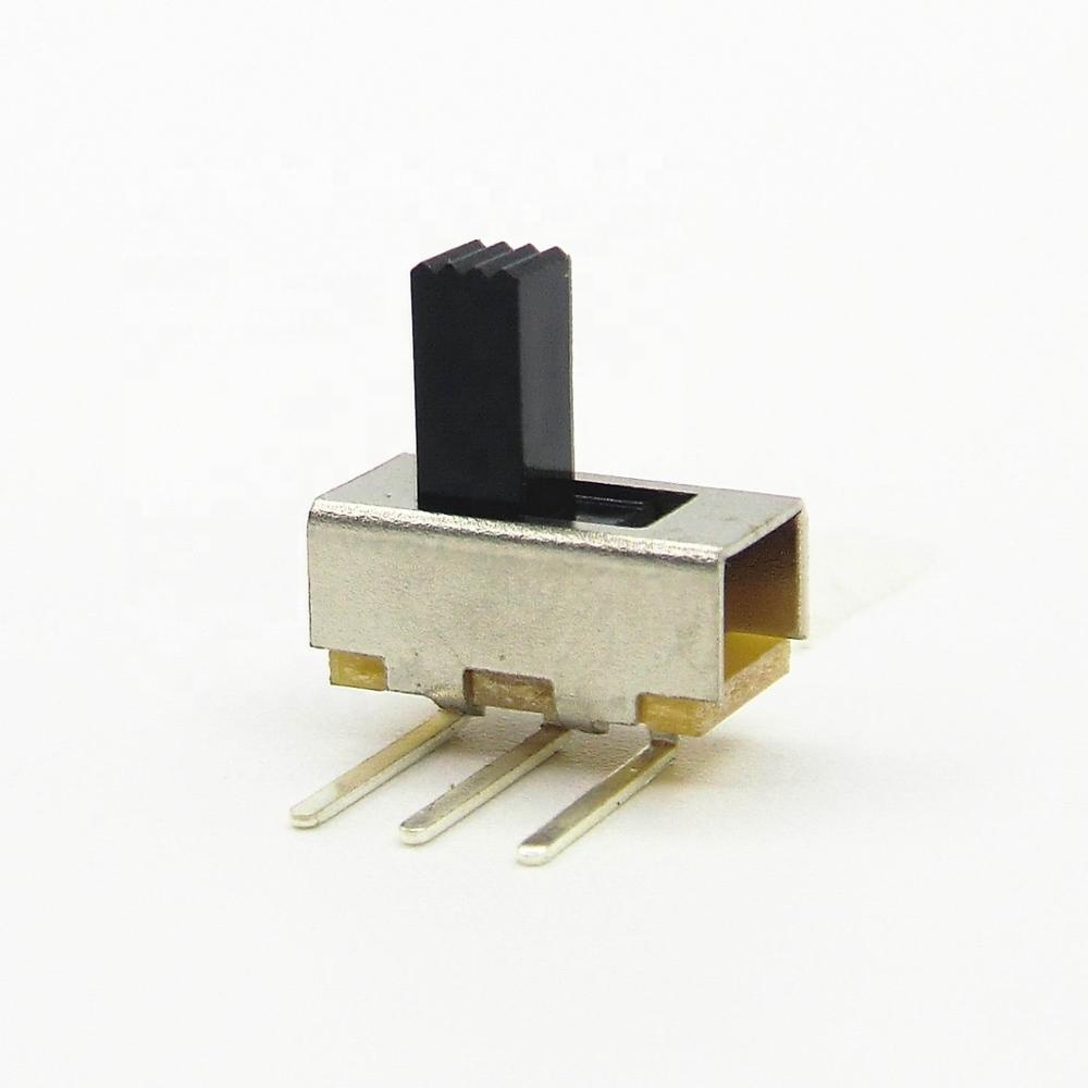 smd bend pin slide switch 1p2t single pole, 2 position slider switch