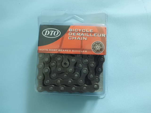 Велосипедная цепь 1/2x 1/8x114L в блистерной упаковке