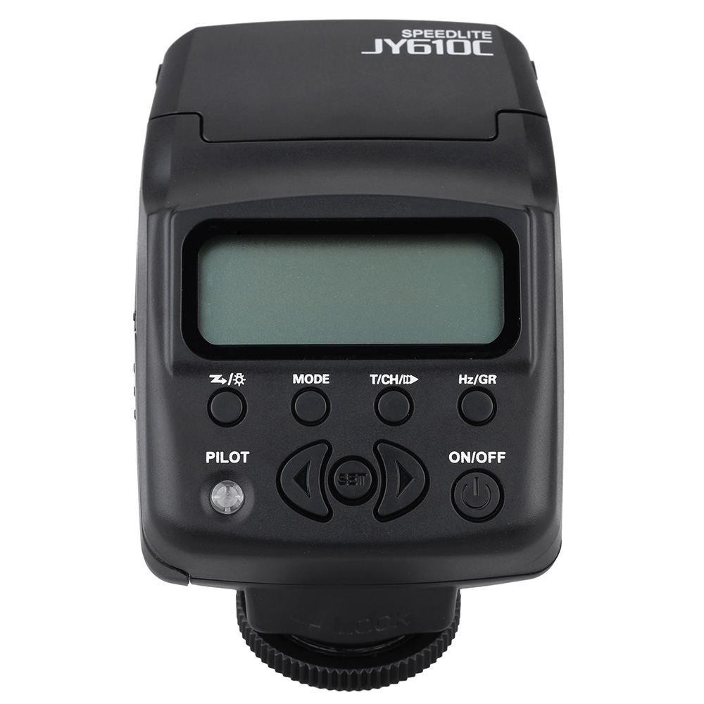 На камеру Slave Speedlite вспышка света триггер для Canon 2.4g беспроводное устройство Универсальный VILTROX JY-610C Мини ЖК-дисплей