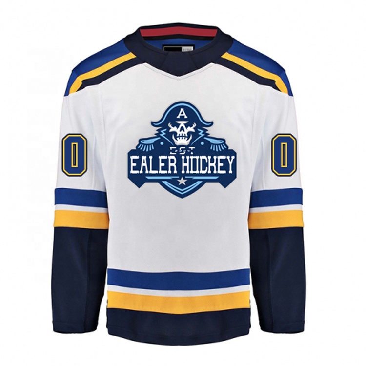 Custom oversized Sublimation reversible and blank ice Hockey Jersey