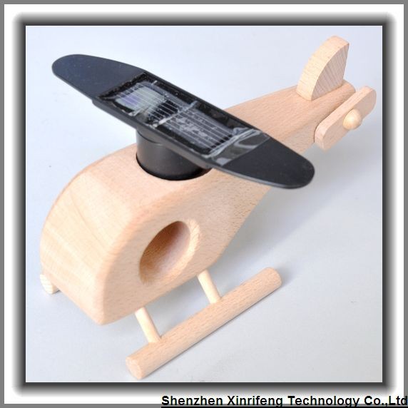 Новый Солнечный самолет DIY деревянная игрушка