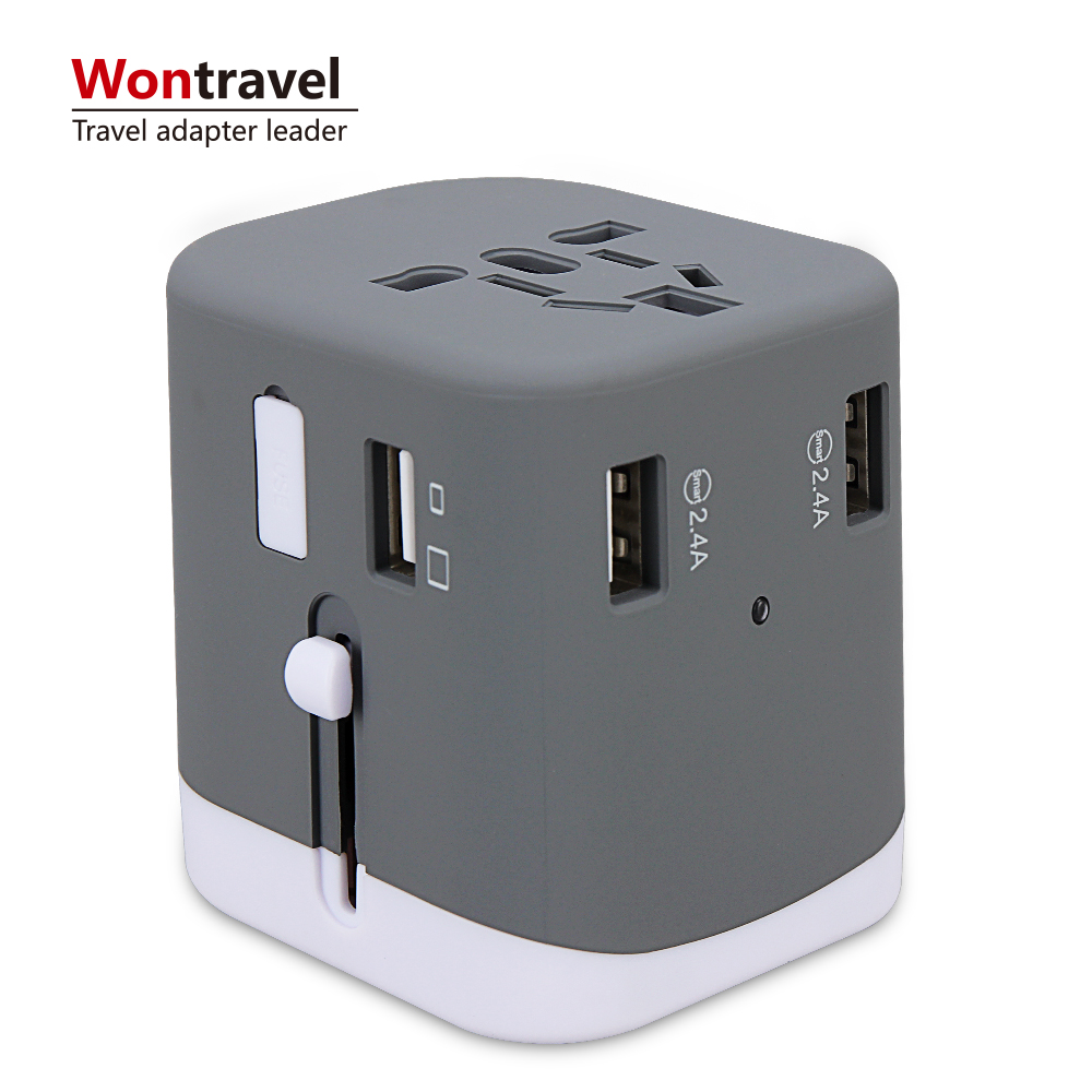 Все в одном 4USB 4.6A multi USB зарядное устройство адаптер для путешествий Универсальный дорожный адаптер зарядного устройства для Бизнес подарки