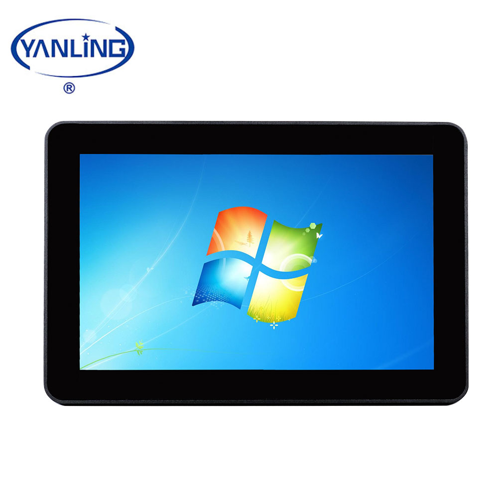 10.1 Inch Cheap Industrial Touch Screen Panel PC Linux With Intel J1900 Quad Core All-in-one Computer