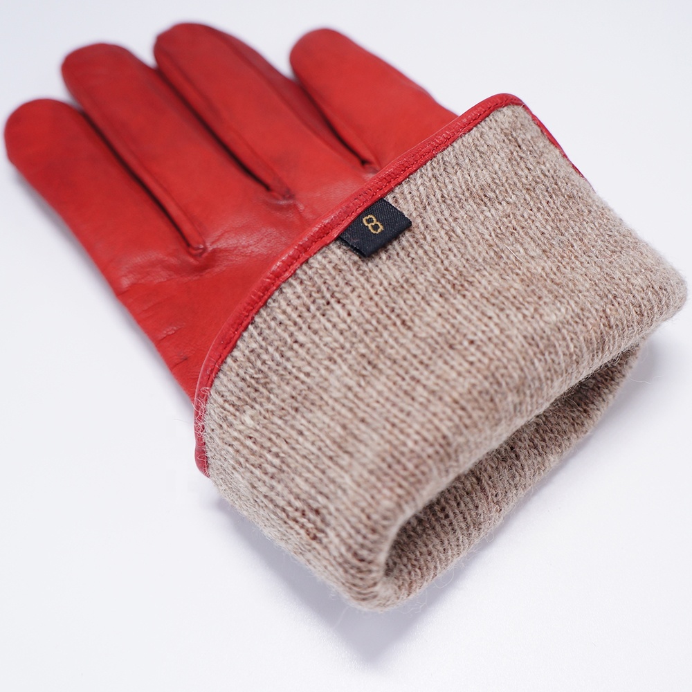 Gloveman женские классические зимние сапоги из натуральной кожи с полной подкладкой зимние теплые простые модные перчатки
