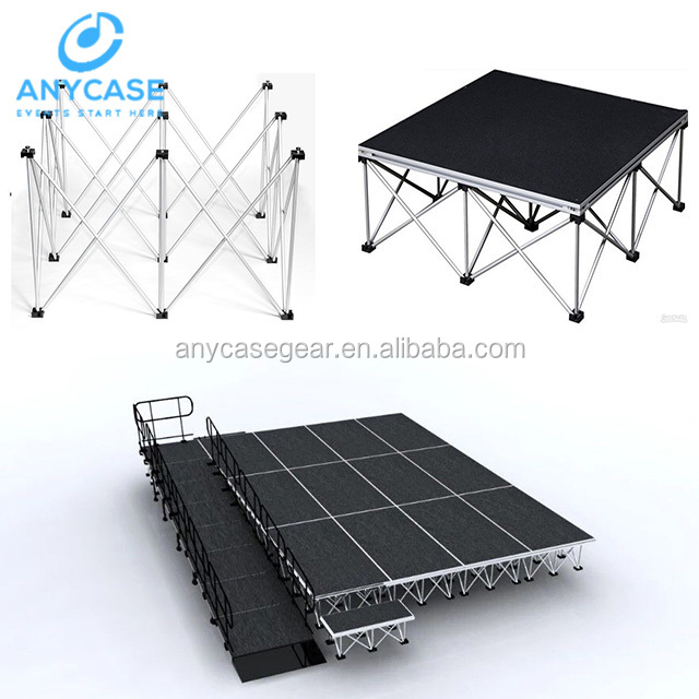 3ft x3ft модульная портативный складной поп-сцена для свадьбы