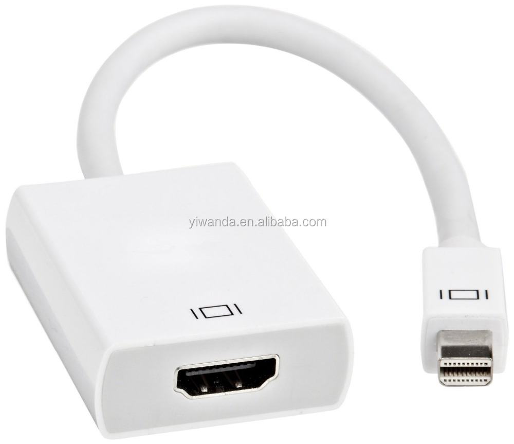 Высококачественный адаптер Mini DisplayPort-HDMI, совместимый с Apple iMac и MacBook