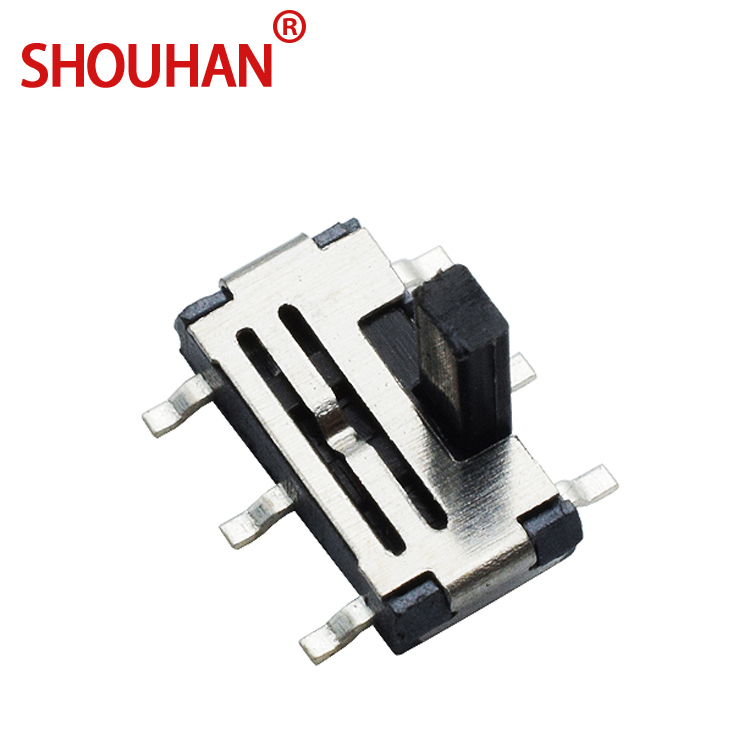 Ползунковый Переключатель MSS22C02 SMD/SMT миниатюрный переключатель 2 позиции H тип слот