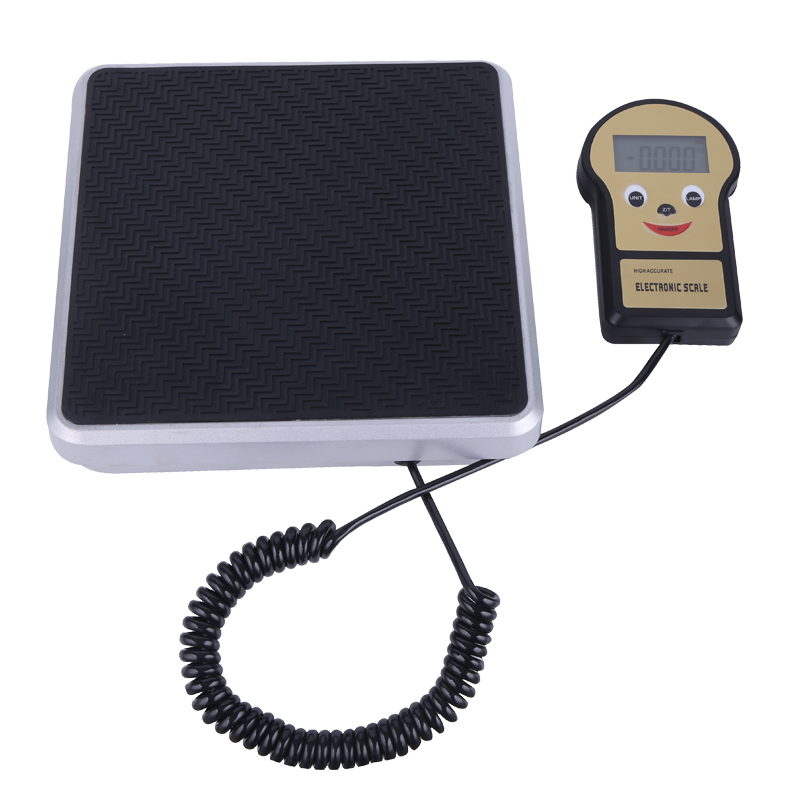 Electronic digital refrigerant freon charging scale for charging and weighting freon refrigerants