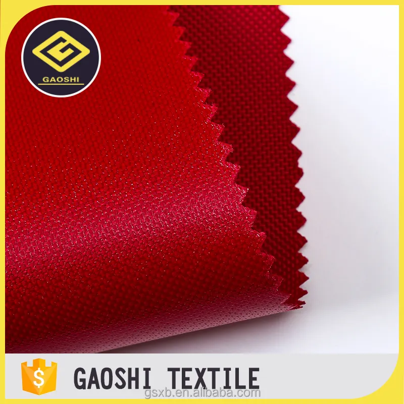 100% Polyester China Wholesale Market EN71-3 100% Polyester Uly Backing 840D Oxford Bag Fabric With Pu Coated