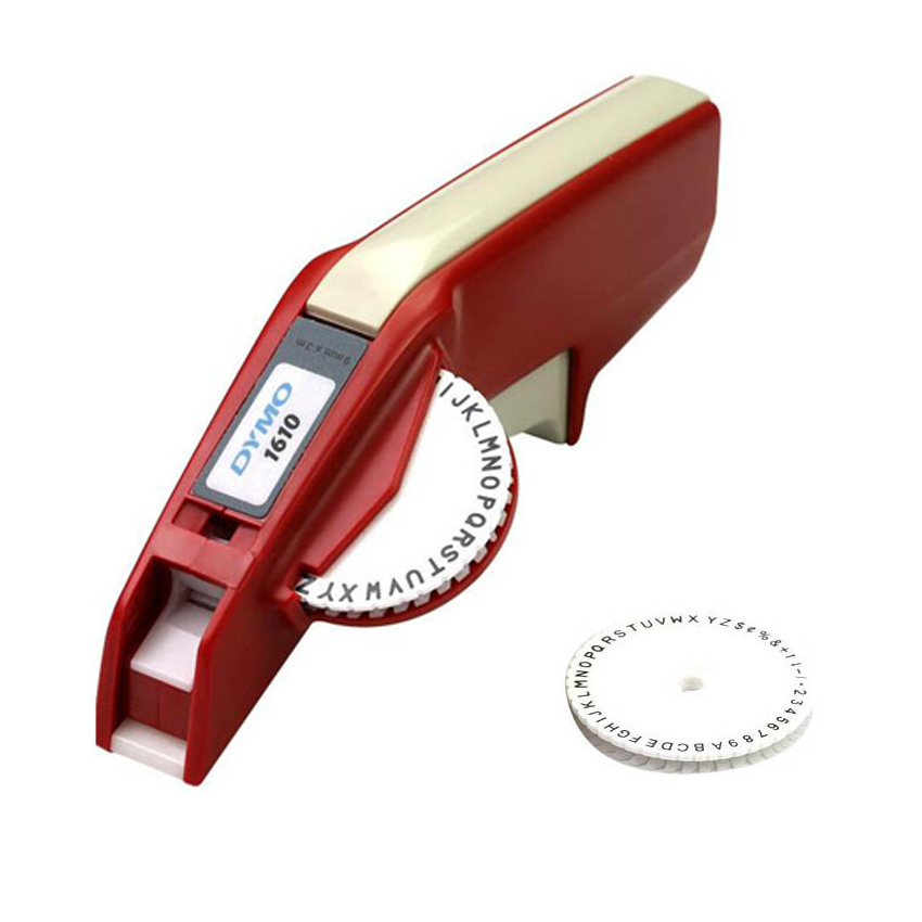 Dymo 3D тиснение ручные стерео этикетки принтеры 1610 пластиковые DIY ленты резак удар этикеток Принтер для этикеток Принтер этикеток письмо