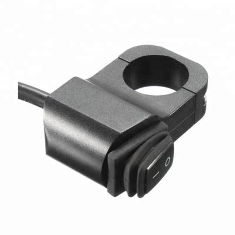 12V 16A 22 мм диаметр 7/8 дюймов алюминий мотоцикла ATV грипса на поворотник переключатель ВКЛ-ВЫКЛ водонепроницаемость переключатель