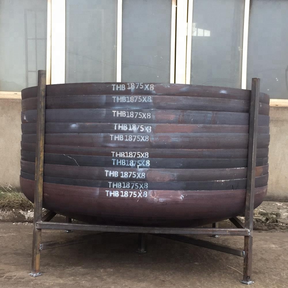 100% тестирование UT,RT,MT,PT,ET Custom 800 мм, 900 мм, 1000 мм, диаметр 6 мм толщиной, мягкая сталь, сфера для пожарной чаши