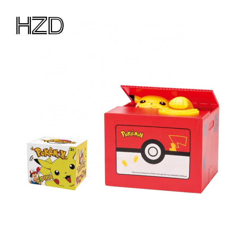 Детская копилка Pikachu, копилка для денег, Оптовая продажа игрушек