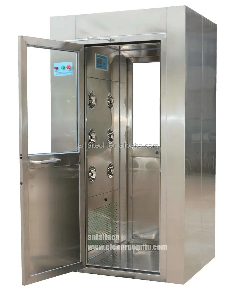Electronic Interlocking Cleanroom air shower for medical clean room