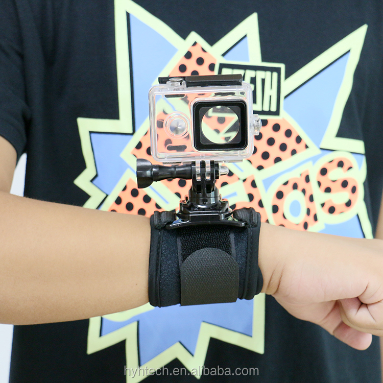 Лидер продаж, высокий наручный ремень для камеры Go Pro, оптом