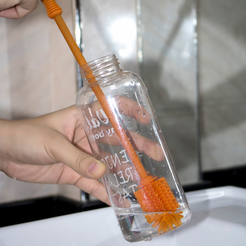 BPA Бесплатно Маленький Большой соски бутылка очиститель кисточки комплект молочной воды пластик для кормления бутылочки силиконовые тематические товары про рептилий и