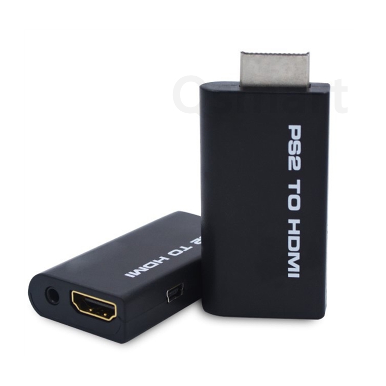 PS2 к HDMI конвертер с 3,5 мм выход для HDTV HDMI монитор, Wii до HDMI адаптер переменного тока, игра к HDMI