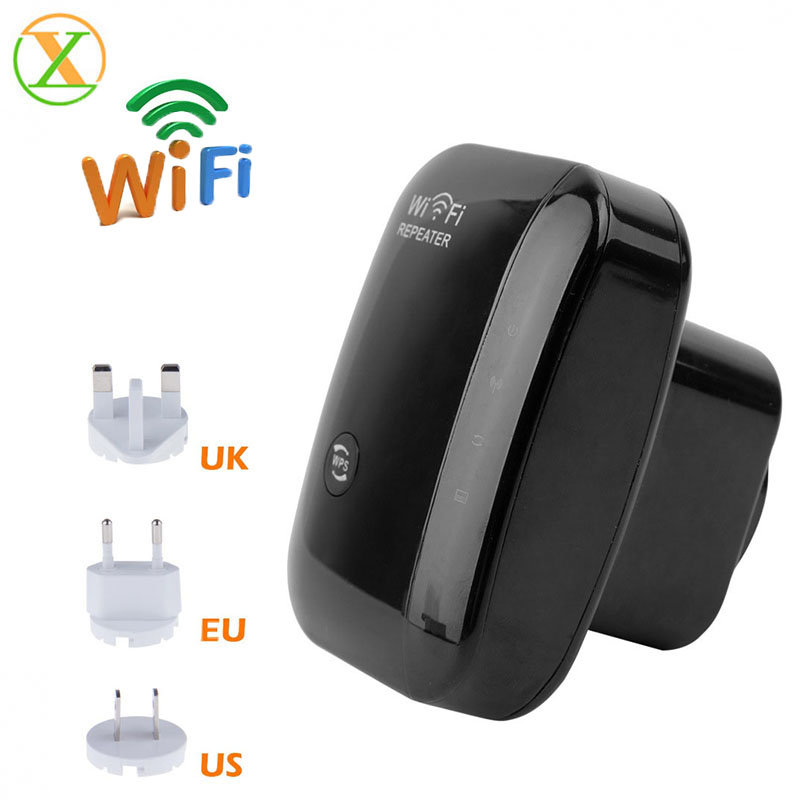 Черный версия best беспроводной N Wi Fi Ретранслятор длинные 300 Мбит/с 802,11 Крытый маршрутизатор Великобритания США ЕС au plug