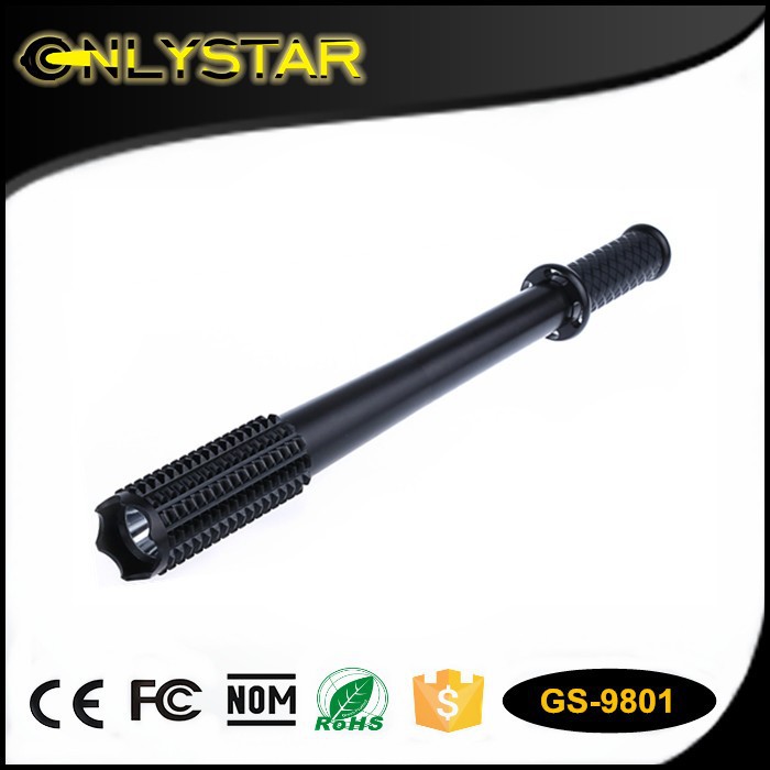 Onlystar GS-9801 алюминий XPE R3 250lm полиция прибор самозащитой батон факел