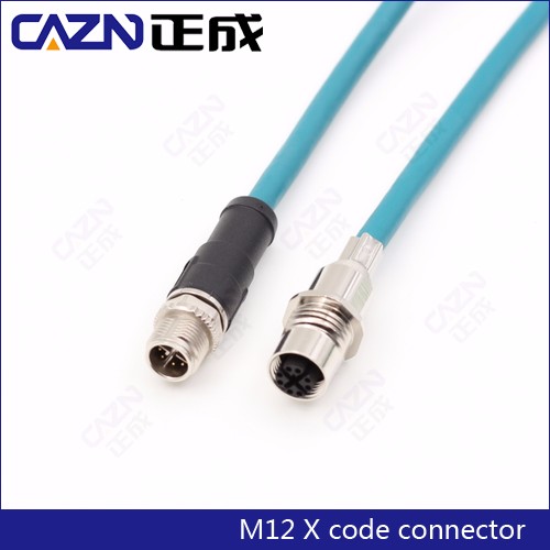 Соединитель питания M12, соединитель для мини-камеры IO Ethernet Cognex