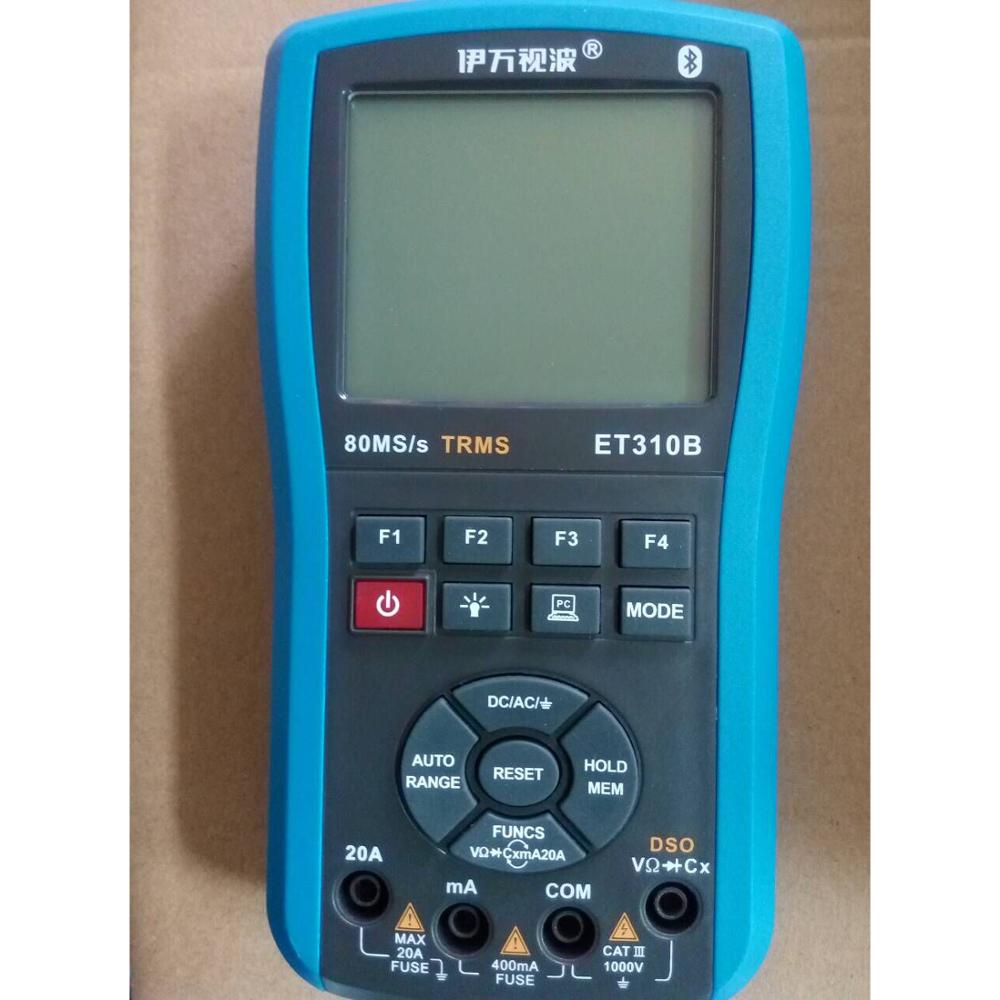 Профессиональный осциллограф с мультиметром ET310B с беспроводным Bluetooth 20MHz True RMS цифровой мультиметр