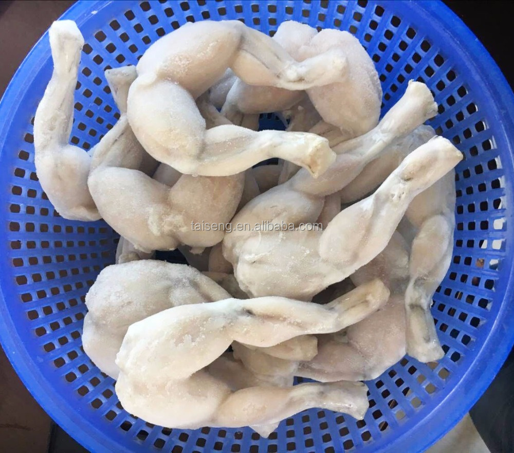 Замороженные ножки быка лягушки с большой упаковкой