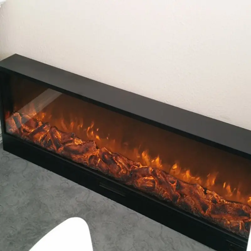 Insert  Installation Type and cold rolled steel electric fireplace 1200mm